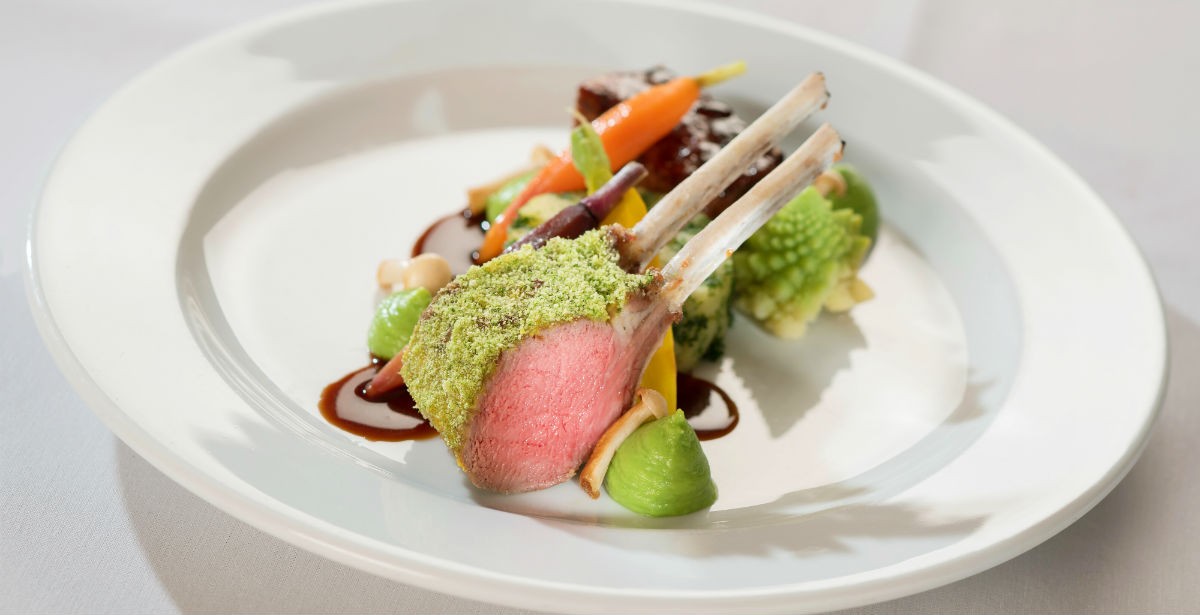 Rack of lamb